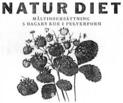 NATUR DIET MÄLTIDSERSÄTTNING 5 DAGARS KUR I PULVERFORM