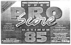 SUPER PRO Score MAXIMUM 85