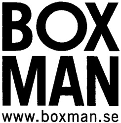 BOX MAN WWW. boxman.se