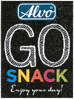 Alvo GO SNACK Enjoy your day!