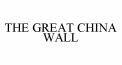 THE GREAT CHINA WALL