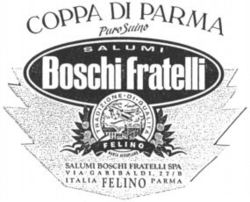 COPPA DI PARMA Puro Suino SALUMI Boschi fratelli
