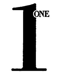 1 ONE