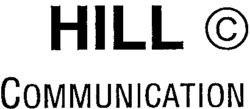 HILL COMMUNICATION