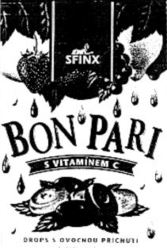 SFINX BON PARI S VITAMINEN C DROPS OVOCNOU PRICHUTI DROPS S AVOCNOU PRICHUT