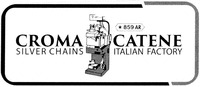 859 AR CROMA CATENE SILVER CHAINS ITALIAN FACTORY