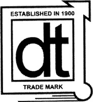 ESTABLISHED IN 1900 dt TRADE MARK