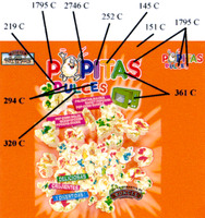 POPITAS DULCES DELICIOSAS CRUJIENTES Y DIVERTIDAS! BORGES