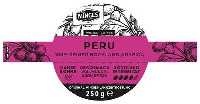MiNGES PROJECT COFFEE PERU 100% REINER HOCHLAND-ARABICA GANZE BOHNE GESCHMACK VOLLMUNDIG AROMATISCH RÖSTGRAD INTENSITÄT ORIGINAL