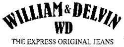 WILLIAM & DELVIN WD THE EXPRESS ORIGINAL JEANS