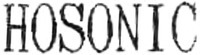 HOSONIC