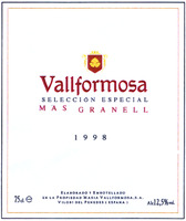 Vallformosa SELECCIÓN ESPECIAL MAS GRANELL 1998