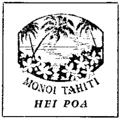 MONOI TAHITI HEI POA
