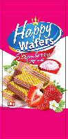 FLIS Happy Wafers Strawberry & yoghurt 180g