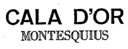 CALA D'OR MONTESQUIUS