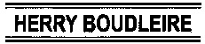 HERRY BOUDLEIRE