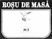 ROSU DE MASA Nº3