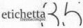 etichetta trentacinque 35