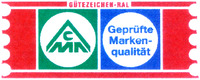GÜTEZEICHEN-RAL CMA Geprüfte Markenqualität