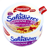 Saupiquet les Saladières INDIENNES AU RIZ au thon