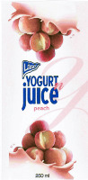 Lase YOGURT n juice peach