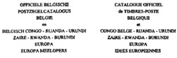 OFFICIELE BELGISCHE POSTZEGELCATALOGUS BELGIE