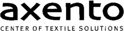 axento CENTER OF TEXTILE SOLUTIONS