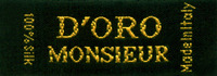 D'ORO MONSIEUR Made in Italy