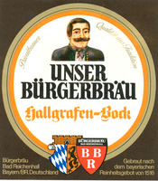 UNSER BÜRGERBRÄU Hallgrafen-Bock