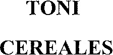 TONI CEREALES