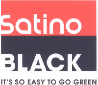 Satino BLACK IT'S SO EASY TO GO GREEN