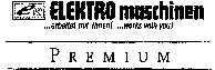 ELEKTRO maschinen PREMIUM