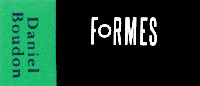 FORMES Daniel Boudon