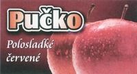 Pucko Polosladké cervené